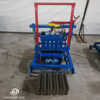 Máquina Portátil Hidráulica Automática de Ahorro de Energía para Fabricación de Bloques de Cemento Huecos con Función de Corte de Ladrillos y Producción de Ladrillos de Bordillo