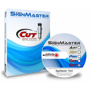 Software SignMaster V5.0 para Corte de Vinilo, Suministro de Fábrica, ARMS+CUT, Alta Velocidad, Ancho de Corte de 630 mm - Product Image 1