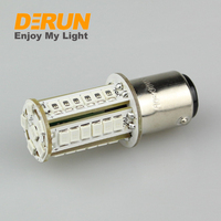 Ampoules LED T20 2W SMD2835 AV/DC10-30V Ba15d Ambre Jaune Citron Vert Bleu 3000K 6500K pour bateau, LED-MINI-BA15D