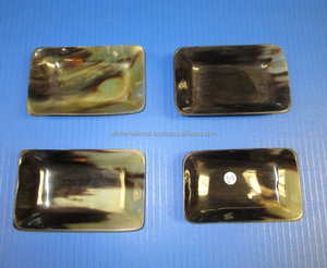 Bandeja de cuerno de búfalo de la mejor calidad para tamaño personalizado y precio barato con 4 piezas diferentes para producto de Venta caliente - Product Image 5