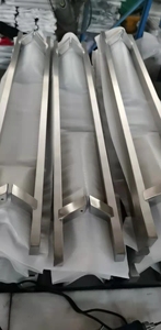 Kensharp kính phù hợp hiện đại thép không gỉ vuông lối vào kéo xử lý bù đắp nghiêng chéo gắn cửa xử lý với V chân - Product Image 6