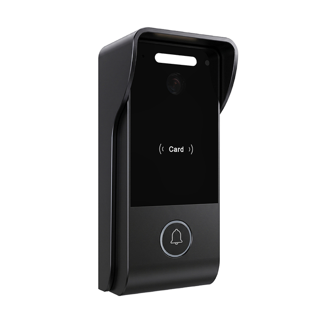 Video Door Phone KIT TCP/IP Intercom System 2-Way Communication Ring Doorbell with IR Night Vision Camera