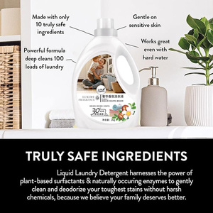 Líquido de limpieza de alta calidad respetuoso con el medio ambiente concentrado superventas, detergente líquido para lavar ropa - Product Image 4