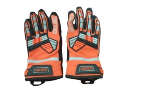 Guantes De Rescate De Emergencia De Piel De Vaca Guantes De Cuero De Rescate De Bomberos Guantes De Rescate Para Bomberos - Product Image 2