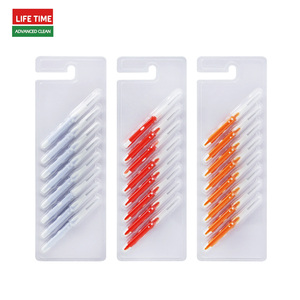Cepillos Interdentales Flexibles Personalizables de 0.8MM, 1.2MM, 1.5MM con Mango Cónico y Cubierta para Limpieza Interdental - Product Image 1