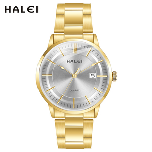 Envío Directo HAELI Reloj de Cuarzo de Acero Inoxidable con Esfera Analógica, Visualización de Fecha, Caja Redonda, Elegante, con Manecillas, Movimiento Japonés, Venta al Por Mayor - Product Image 6
