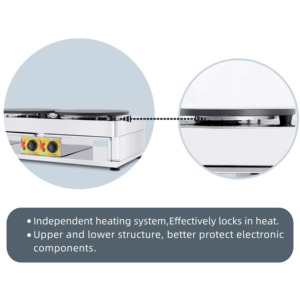 Máquina Comercial Nueva para Hacer Pasteles <span class=keywords><strong>Buko</strong></span> a Gas, Mini Máquina para Hacer Panqueques Markook, Máquina para Hacer Bocadillos - Product Image 5