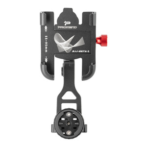 PROMEND Three-in-One Bike Phone Holder Aluminum <strong>Computer</strong> Light Mount Multi-Functional Adjustable Bicycle Phone Holder - Product Image 3