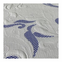 Usine directement nouveau design tricoté jacquard taie d'oreiller tissu avec fibre de viscose
