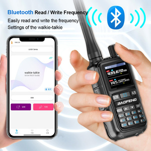 Baofeng UV-5R Mini <span class=keywords><strong>Radio</strong></span> Bidirezionale 5W, Walkie Talkie 1600mAh, Dual Band, Ricarica Type-C, Programmazione APP, <span class=keywords><strong>Radio</strong></span> per Campeggio - Product Image 6