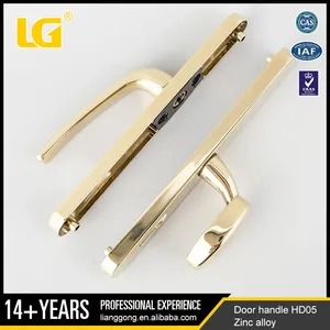 Iso9001factory OEM sơn tĩnh điện nội thất Hợp kim kẽm vàng cửa xử lý với hiện đại phong cách Châu Âu - Product Image 5