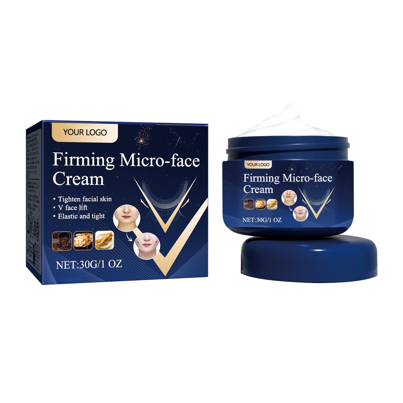 Crème raffermissante pour le visage