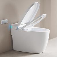 Design japonais haut de gamme: siège de bidet automatique avec plancher chauffant et télécommande