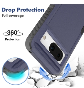 Funda Protectora Antigolpes de Doble Capa para Teléfono Móvil, Carcasa Híbrida de PC y TPU para Google Pixel 8 7 10 9 7A 6A Pro XL 5G - Product Image 5
