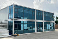 Prix des maisons modulaires préfabriquées en conteneurs plats de 10 pieds, 20 pieds et 40 pieds, maison préfabriquée moderne en Chine, maison modulaire préfabriquée avec salle de bain