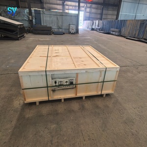 Plateforme élévatrice à ciseaux hydraulique fixe SY SYFSL en acier au carbone avec <span class=keywords><strong>plaque</strong></span> antidérapante à carreaux, capacité de charge industrielle de 6 à 12 tonnes, fabrication chinoise - Product Image 5