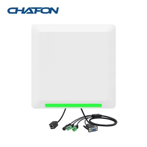 Chafon 20M Lange Range Geïntegreerde Poe/Relais Rfid Uhf Prime Reader Met 12dbi Uhf Rfid Antenne Voor Magazijn management