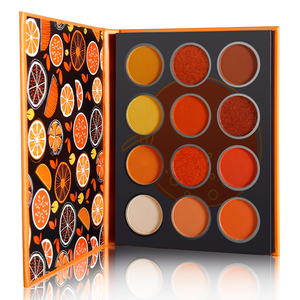 Custom Your Own Brand <strong>Fruit</strong> Eyeshadow Palette Colors Shimmer Vegan Makeup High <strong>Pigment</strong> No logo Private Label - Product Image 3