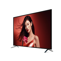 Téléviseur intelligent 4K 60Hz de 75 pouces avec verre trempé résistant aux chocs, prix d'usine, durable et commercial
