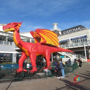 Modelo <span class=keywords><strong>de</strong></span> Dragón Robótico Hecho a Mano, Tamaño Real, Personaje <span class=keywords><strong>de</strong></span> Película, Dragón Animatrónico, Marca Dino City, Centro Comercial, Parque <span class=keywords><strong>de</strong></span> Aventuras, Interior - Product Image 4