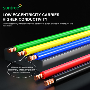 Ac cáp đồng BVR đồng 10 mét cáp 220V PVR cách nhiệt wire450v 750V AC Cáp - Product Image 4