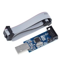 Módulo oficial de programação USBASP USBISP AVR USB ISP USB ASP ATMEGA8 ATMEGA128 Suporte Win7 64 Placa