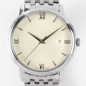 2026 new Silver Steel <b>Case</b> Cream Dial Roman Numeral Date Automatic <b>Watch</b> with Polished Steel Bracelet Omegaes - Product Image 1