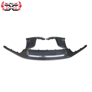 PUDesign Lame avant en fibre de carbone sèche pour Porsche 718 <span class=keywords><strong>Cayman</strong></span> Boxster, style <span class=keywords><strong>GT4</strong></span> RS, kit carrosserie, vente directe usine, produit le plus vendu - Product Image 6
