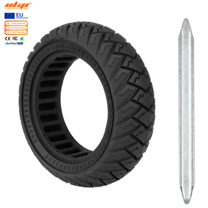 Pneu solide tout-terrain Ulip 10x2.70-6.5 avec levier de 25 cm pour trottinette électrique, pneu en caoutchouc antidérapant et durable - Product Image 1