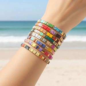 Pulsera para mujer, diseño transfronterizo, compatible con FBA, acabado de acero cepillado, distribución de peso equilibrada - Product Image 4