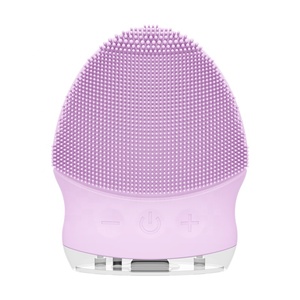 Sonic impermeable eléctrico cepillo <span class=keywords><strong>Facial</strong></span> Suave de silicona cepillo de limpieza <span class=keywords><strong>Facial</strong></span> <span class=keywords><strong>limpiador</strong></span> de poros con calefacción - Product Image 4