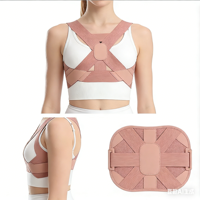 Ceinture de Soutien Dorsal Ajustable et Flexible de Haute Qualité, Respirante, Légère, en Cuir, Design Croisé, pour Adultes, Protection de la Posture