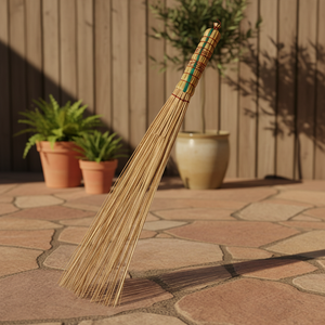 Balai en bâton de coco naturel, balai traditionnel en bâton de palmier pour le nettoyage des matelas et des canapés - Product Image 6