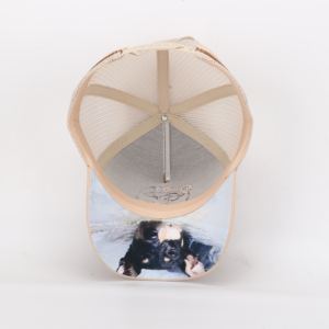 Casquettes de camionneur en coton à logo personnalisé unisexe, impression numérique, design rayé élégant pour l'extérieur et les voyages - Product Image 6