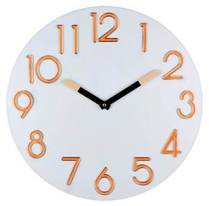 Modern Antique Style Analog Wall <b>Clock</b> Luminous Glow in the Dark Single Face Quartz Needle Display for Living Room Made Plastic - Product Image 6