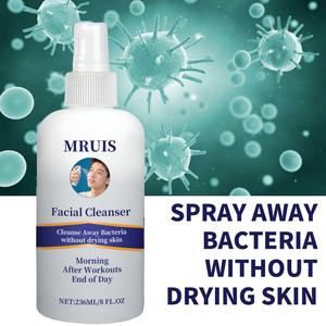 Crema limpiadora Facial para el acné de etiqueta privada, ácido hipocloroso, eliminación de acné, piel, atletas, post entrenamiento, enrojecimiento y secado de bacterias - Product Image 2