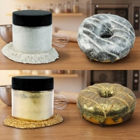 YAYANG HALAL BRC Kosher 30 couleurs de poudre lustrante comestible, paillettes comestibles pour Halloween, pour décorer les boissons et les gâteaux