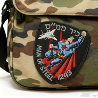 Nouveau design, patch israélien gaufré, logo personnalisé, patch en caoutchouc PVC pour vêtements, chapeaux, patch en caoutchouc à coudre, patch thermocollant