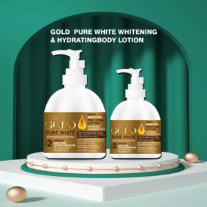 Lait Corporel ROUSHUN Or Blanc Pur 6 Huiles Végétales Précieuses Anti-Dessèchement Anti-Démangeaisons Unifiant le Teint Anti-Âge Hydratation Profonde 500ml - Product Image 2