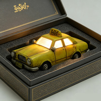 Lampe de nuit LED en résine personnalisée, ornement de voiture arabe vintage, lampe de table taxi, cadeau Eid Mubarak, souvenir de voyage du Moyen-Orient