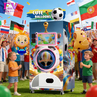 Distributeur automatique de ballons robuste et durable avec écran tactile, capacité de 336 ballons, certifié CE, mise à jour facile pour les parcs pour enfants