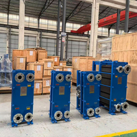 Échangeur de chaleur à plaques détachable industriel anti-corrosion 254SMO pour la réfrigération liquide - BR03M-35