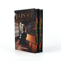 Imprimeur chinois proposant des services d'impression de livres personnalisés, livres reliés avec des bords peints, impression de romans.