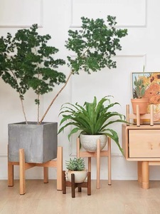 Support de fleur géant en <span class=keywords><strong>bambou</strong></span> rustique moderne support de pot grande jardinière jardin centre commercial décor à la maison bureau sol utilisation cm Carton - Product Image 2