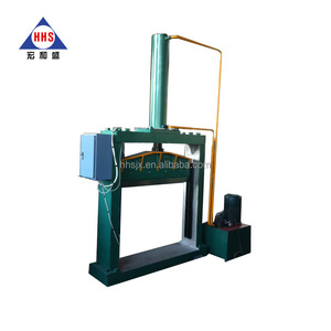 Big Diameter rubber plastic pipe cut guillotine machine/Rubber Bale Cutter