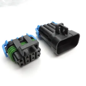 Conectores de cable de plástico para coche, accesorio de alta calidad para automóvil, macho y hembra, impermeable, sellado, IP67, 8 pines