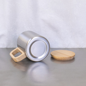 Trong Kho 400Ml Cắm Trại Ngoài Trời Du Lịch Sáo Xách Tay Tường Đôi Cốc Hút Chân Không 304 Cốc Thép Không Gỉ Với Xử Lý Nắp Cho Trà Sữa - Product Image 5