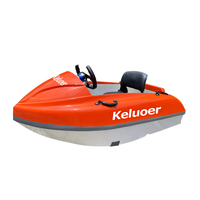 Chariot de bateau de karting électrique à grande vitesse pour sports nautiques Mini bateau de sauvetage de bateau de karting