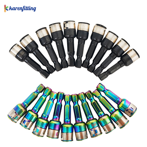 Clé à douille hexagonale plaquée couleur de qualité supérieure de 8 mm avec embout à bille pour l'installation de vis à queue d'aronde - Product Image 2