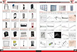 2024 Customized Hardware Tool Display Stand Rack Shelves For Sale Pegboard Display Rack